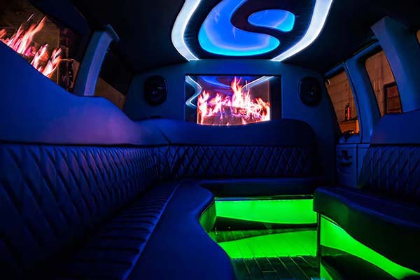 10 passenger party van interior #2