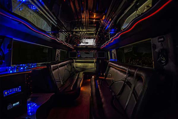 18 passenger hummer limo interior #2